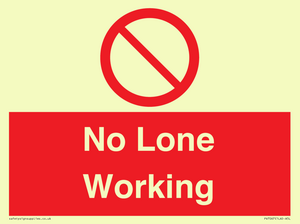 No Lone Working